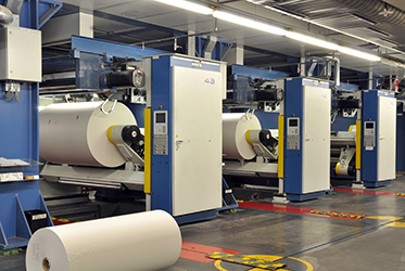 Printing plant and equipment valuations.