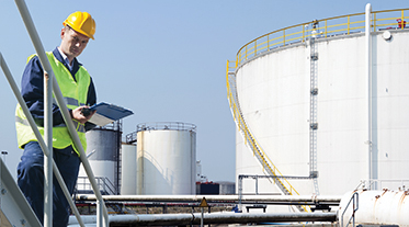 Occupational health and safety service checks and risk management.